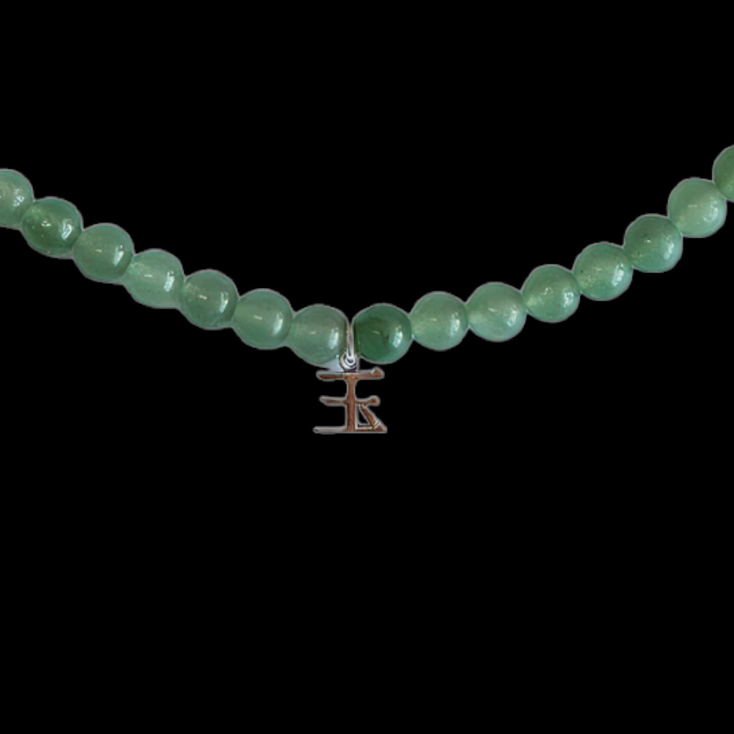 Jade 玉 Symbol Aventurine Necklace