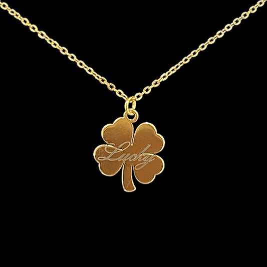 Lucky Clover Necklace - Gold