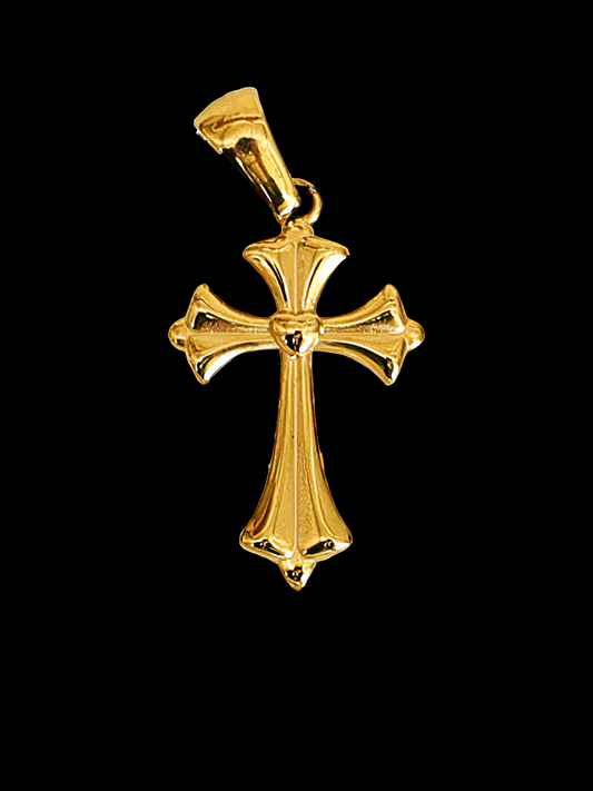 Gothic Cross Pendant - 1