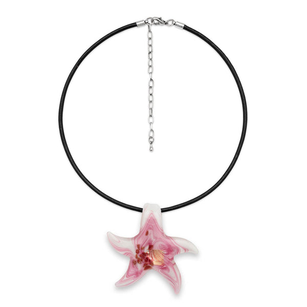 Island Girl necklace Strawberry swirl