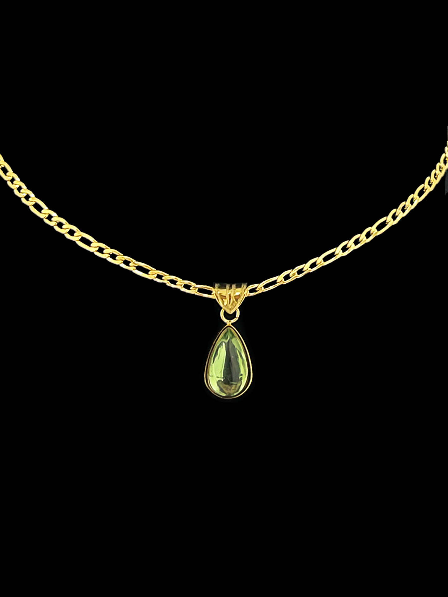 Droplet Figaro Necklace - Gold