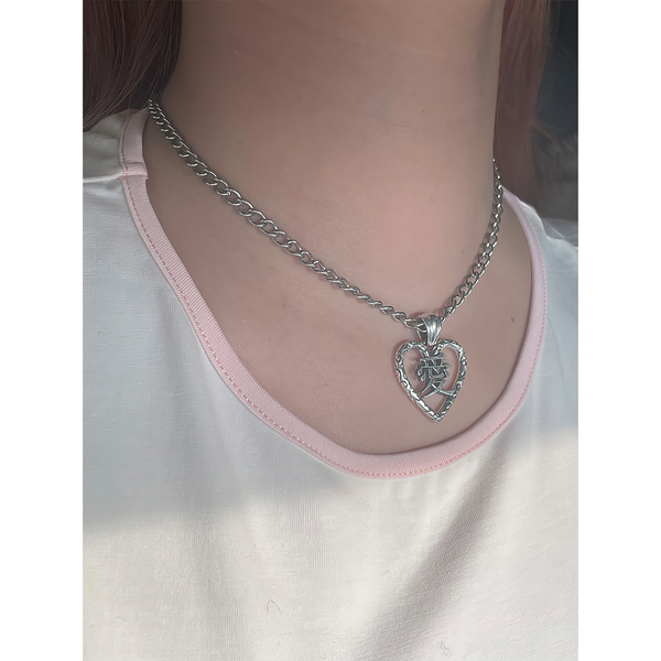 Vine of Love necklace Silver