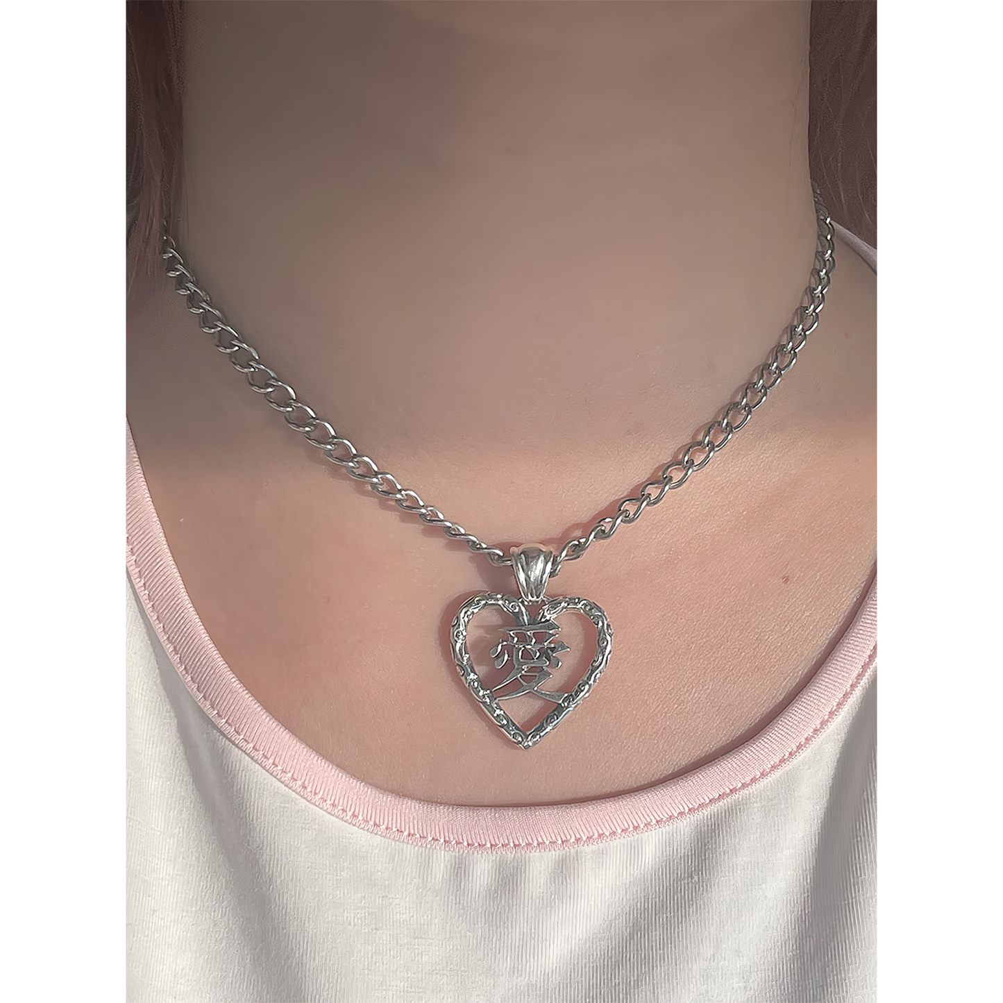 Vine of Love Necklace - Silver